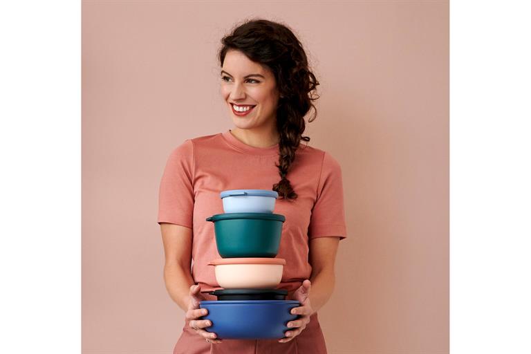 Mepal multi bowl cirqula round saklama kabı 2250 ml