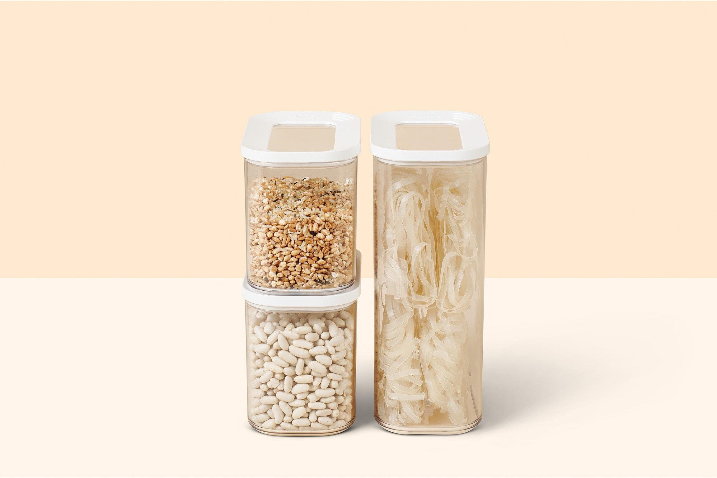 Mepal Starter Set Modula  Saklama Kabı 3 Parça-White