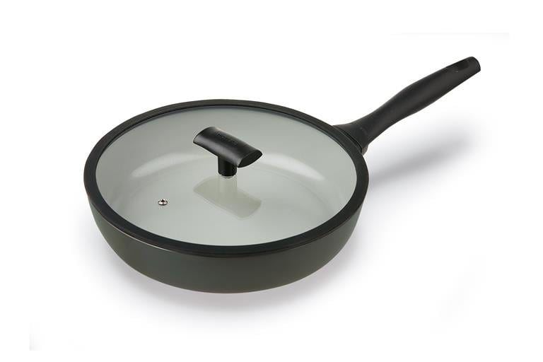 Moneta Melpdia Finegress Kısa Tencere 24 CM + Cam Kapak