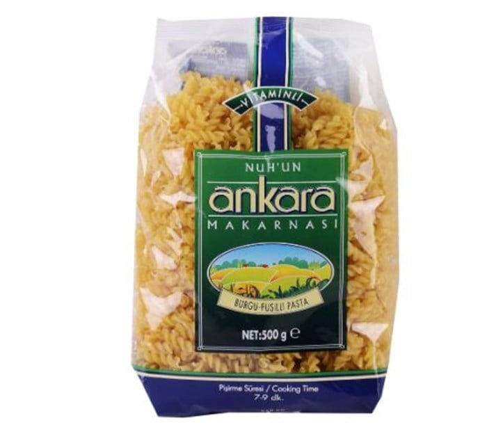 Nuh'un Ankara 500 gr Vitaminli Burgu Makarna