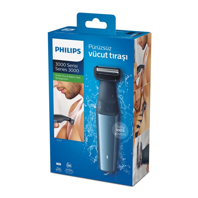 Philips BG3015/15 Islak Kuru Erkek Vücut Bakım Kiti
