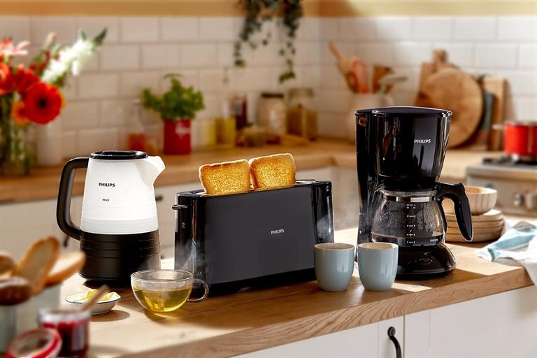 Philips HD2590/90 Ekmek Kızartma Makinesi, Otomatik Kapanma, Kablo Saklama