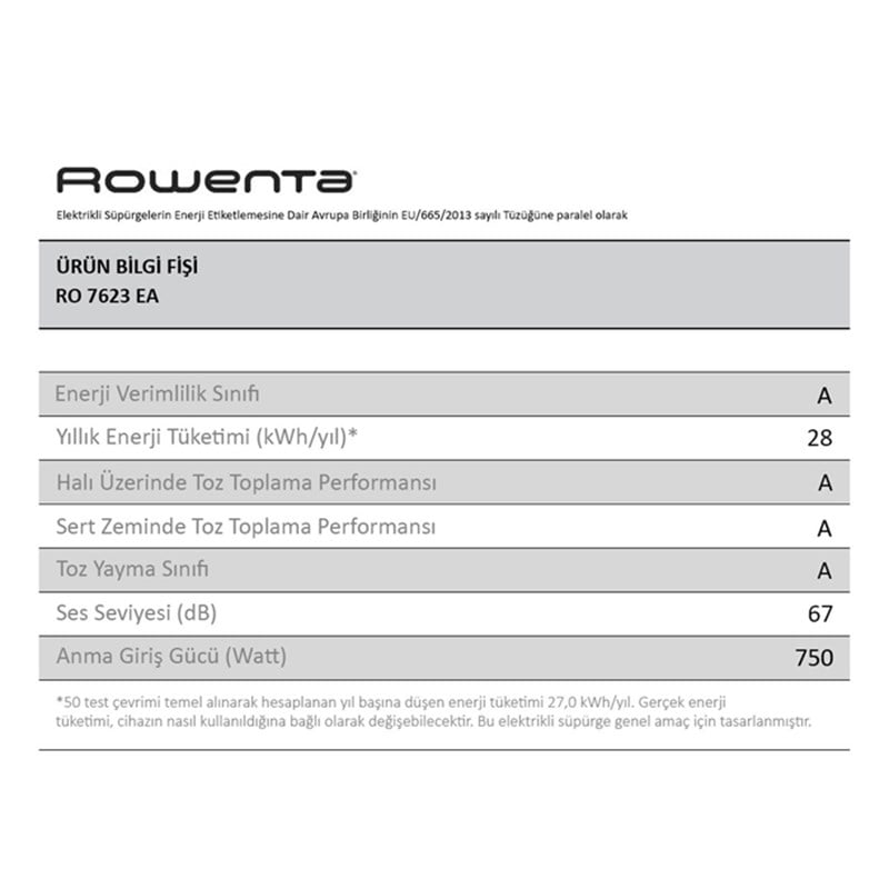 Rowenta RO7623EA 4A Silence Force Cyclonic Toz Torbasız Süpürge