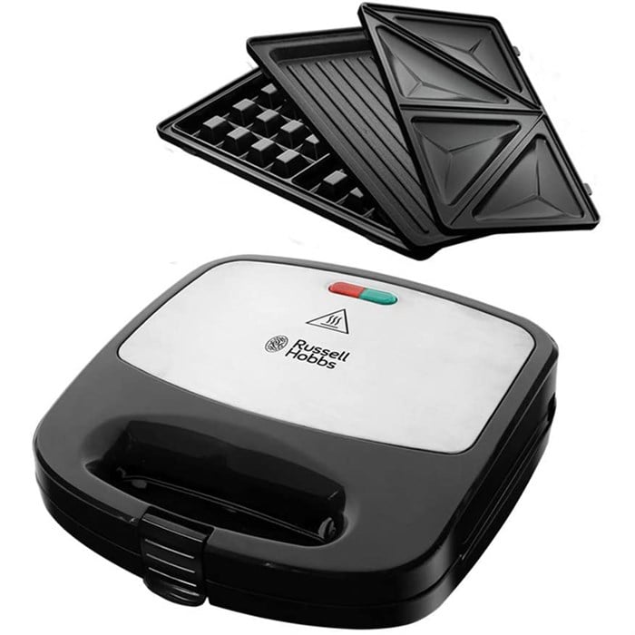 Russell Hobbs 24540-56 Fiesta 3 in 1 Arada Deep Fill 750 W Waffle Makinesi
