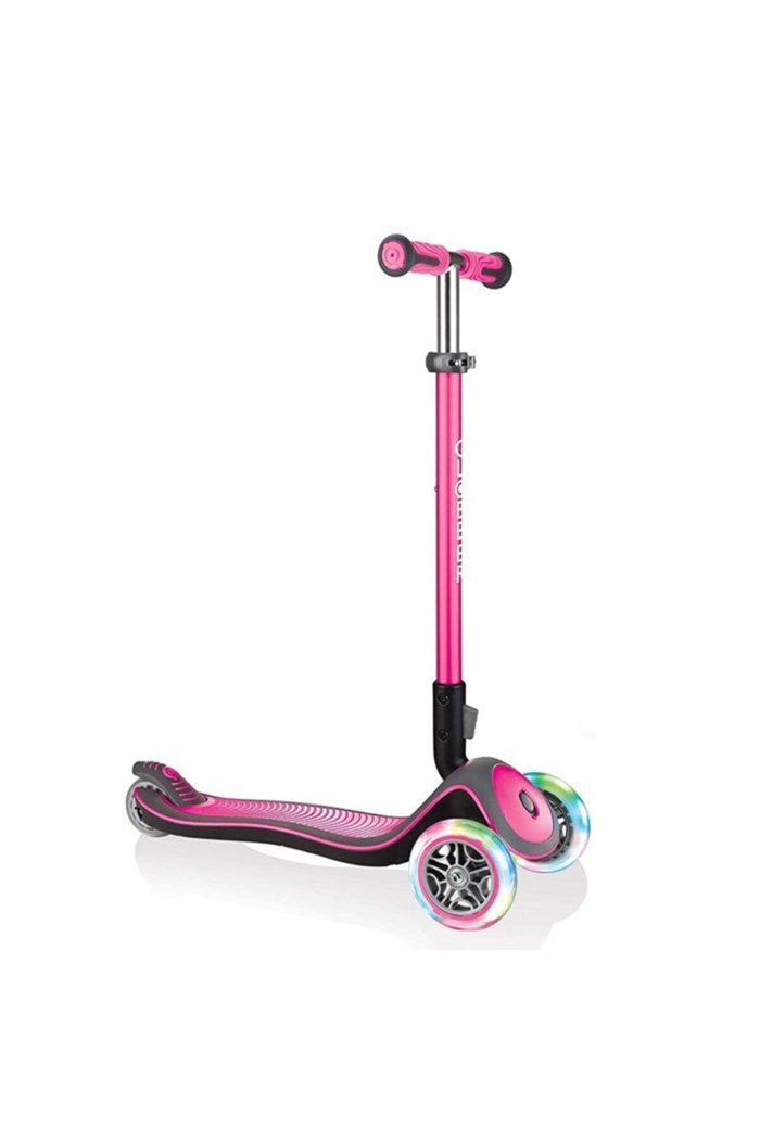 Scooter/Elite Deluxe Işıklı/Pembe-444-410
