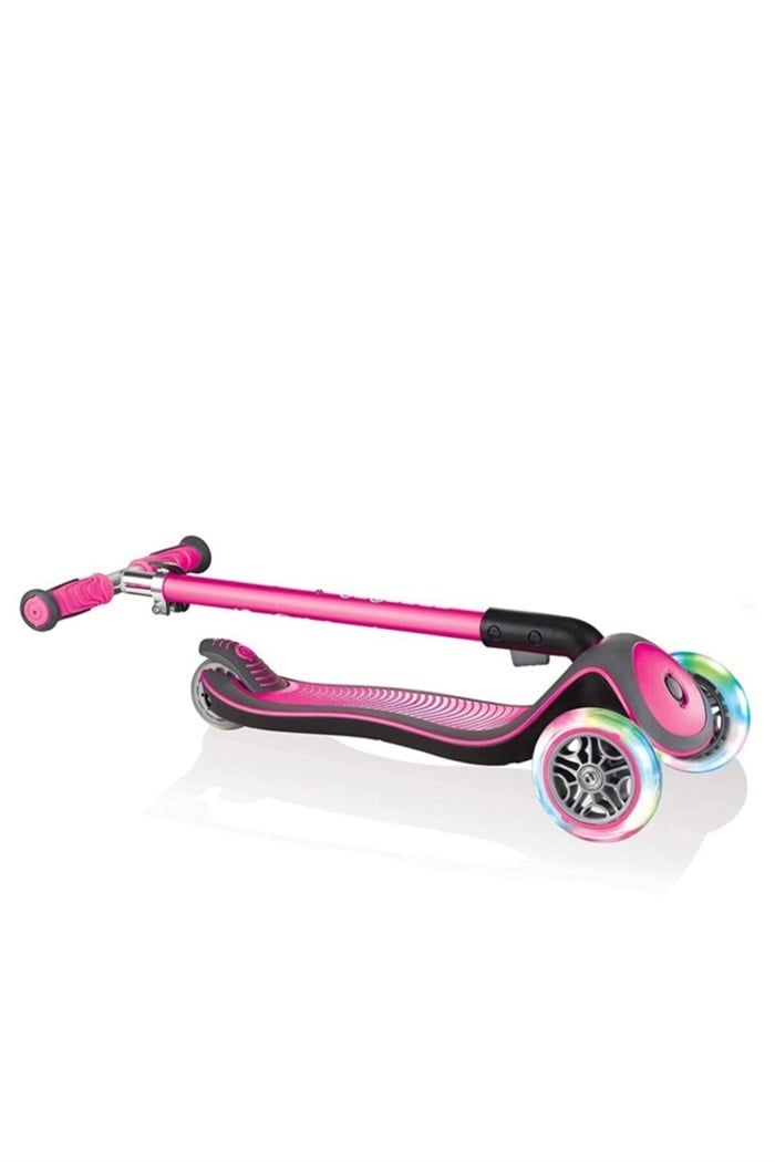 Scooter/Elite Deluxe Işıklı/Pembe-444-410