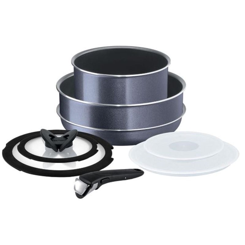 Tefal Ingenio Elegance 8 Parça Orta Titanium Tava ve Tencere Seti