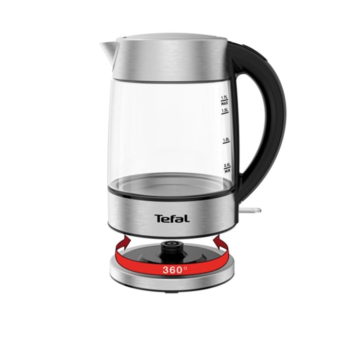 Tefal KI772D38 1.7 L Işıklı Cam Kettle