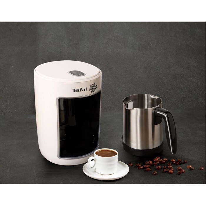 Tefal Köpüklüm Pro Beyaz Çelik Türk Kahve Makinesi