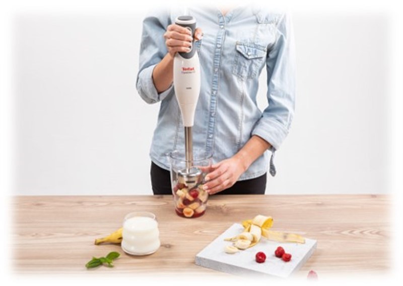 TEFAL Optiblend El Blender Seti 1000 Watt 1 Litre Beyaz