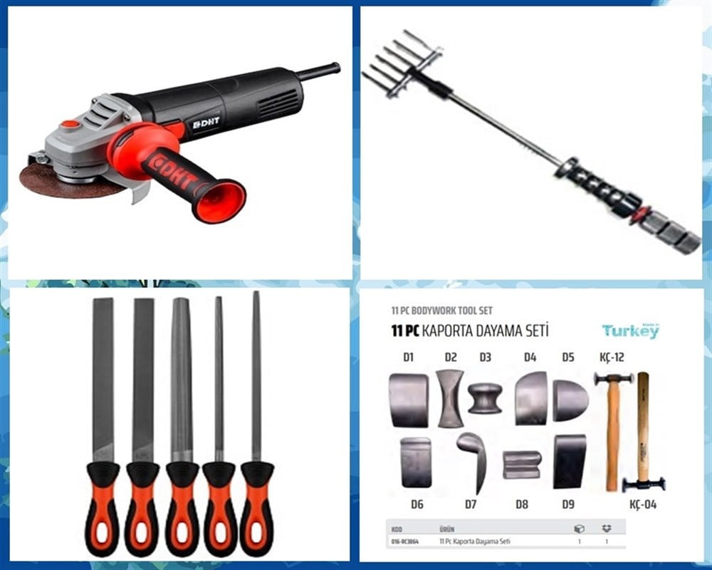 Kaportacı Ustası Set