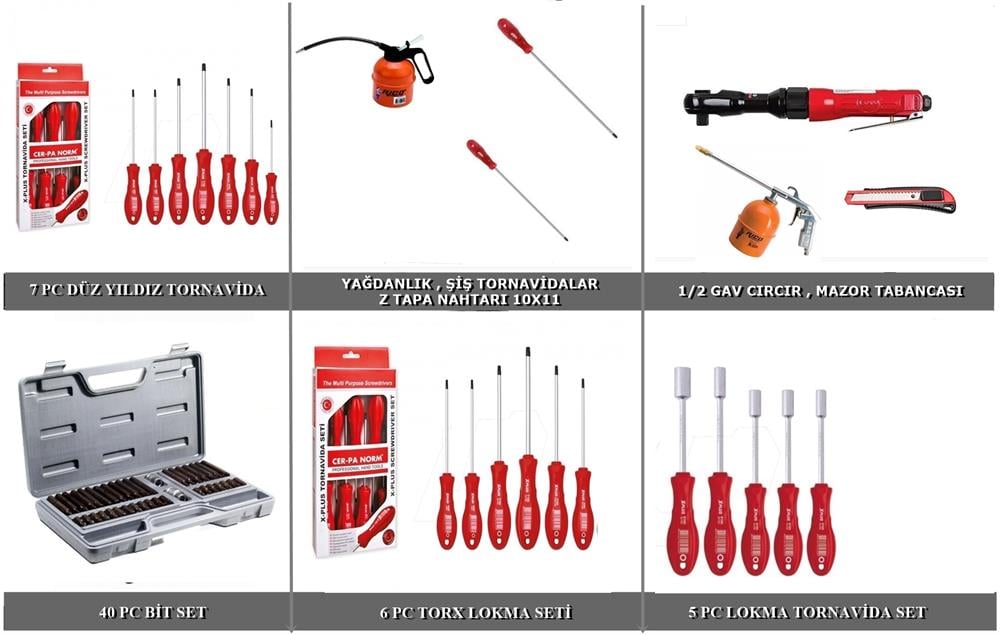 MOTORSİKLETÇİ TAMİRHANE PAKETİ 
