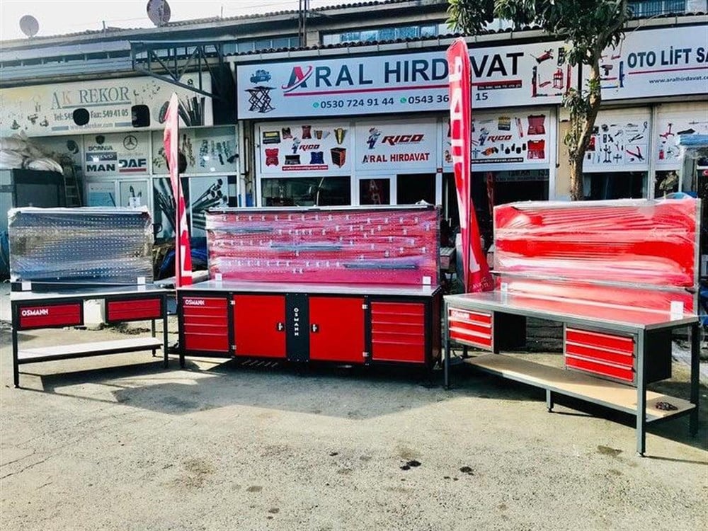 3 Metre 12 Göz Takım Tezgahı