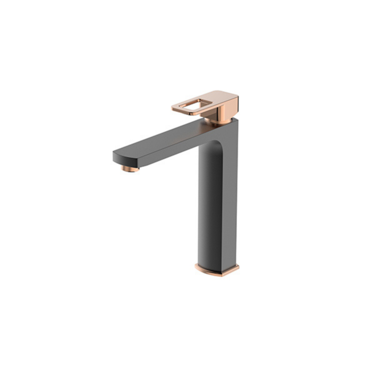 BIEN SALVO PLUS COLOURS - Orta Boy Yüksek Tip Lavabo Bataryası - Siyah - Rose Gold BL21065410