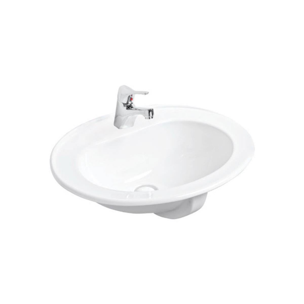 Güral Vit 44 cm x 58 cm Tezgah Üstü Lavabo