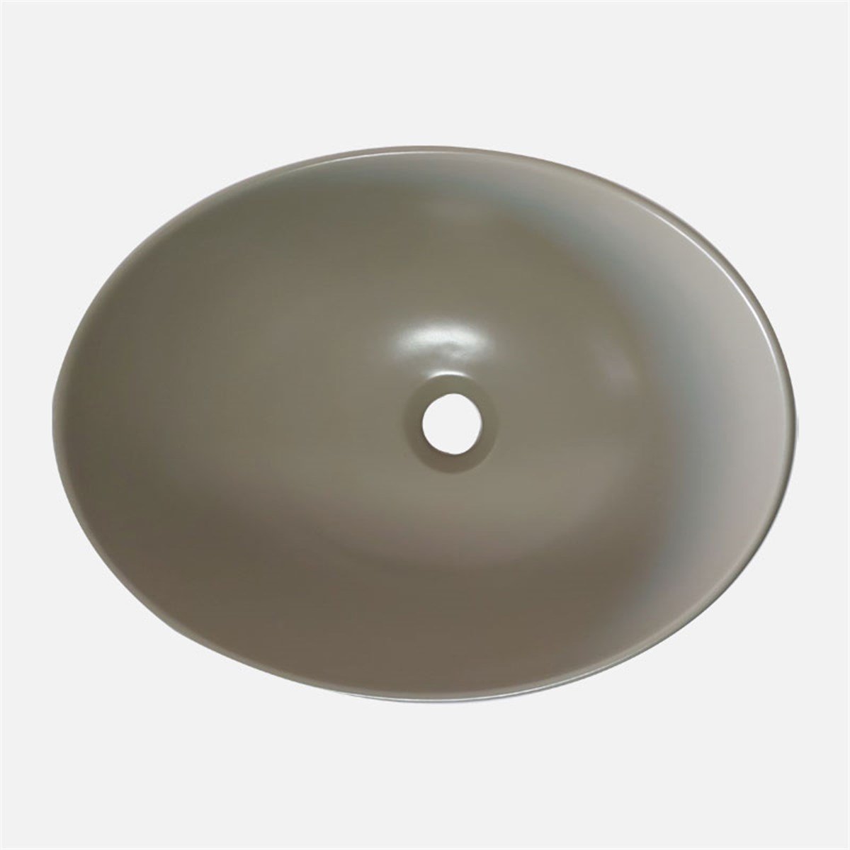Güral Vit Çanak Lavabo Mat Yeşil Mobilya Üstü 40,6 cm x 32,2 cm