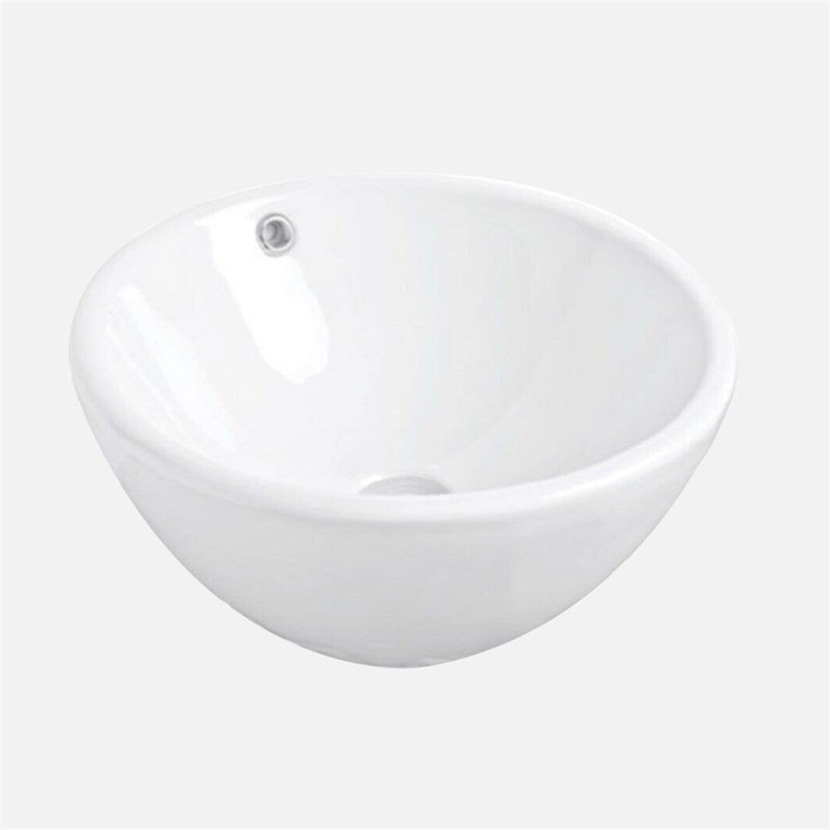 Güral Vit Nova Batarya Deliksiz Lavabo Çap 42 Beyaz