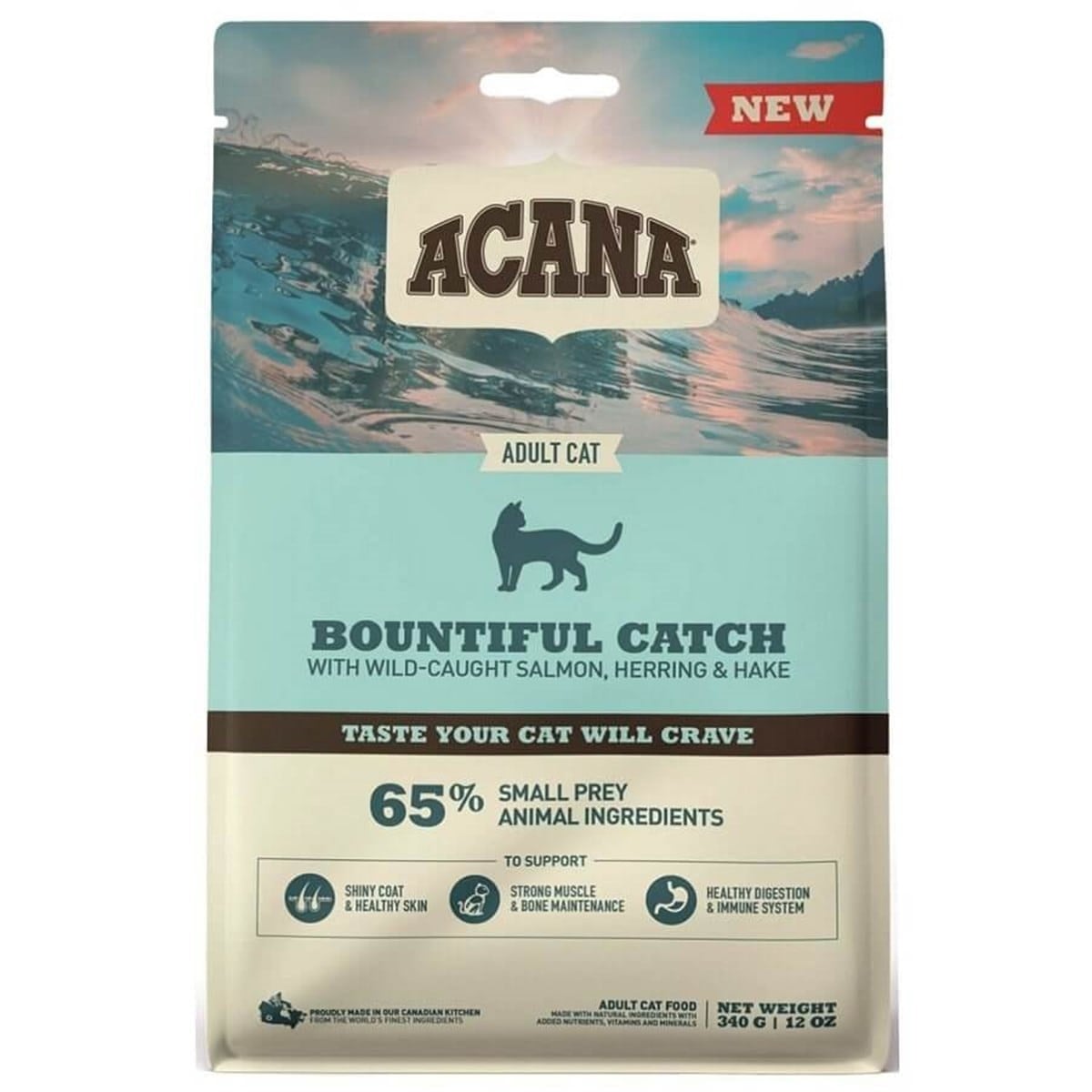 Acana Bountiful Catch Balıklı Kedi Maması 340 gr