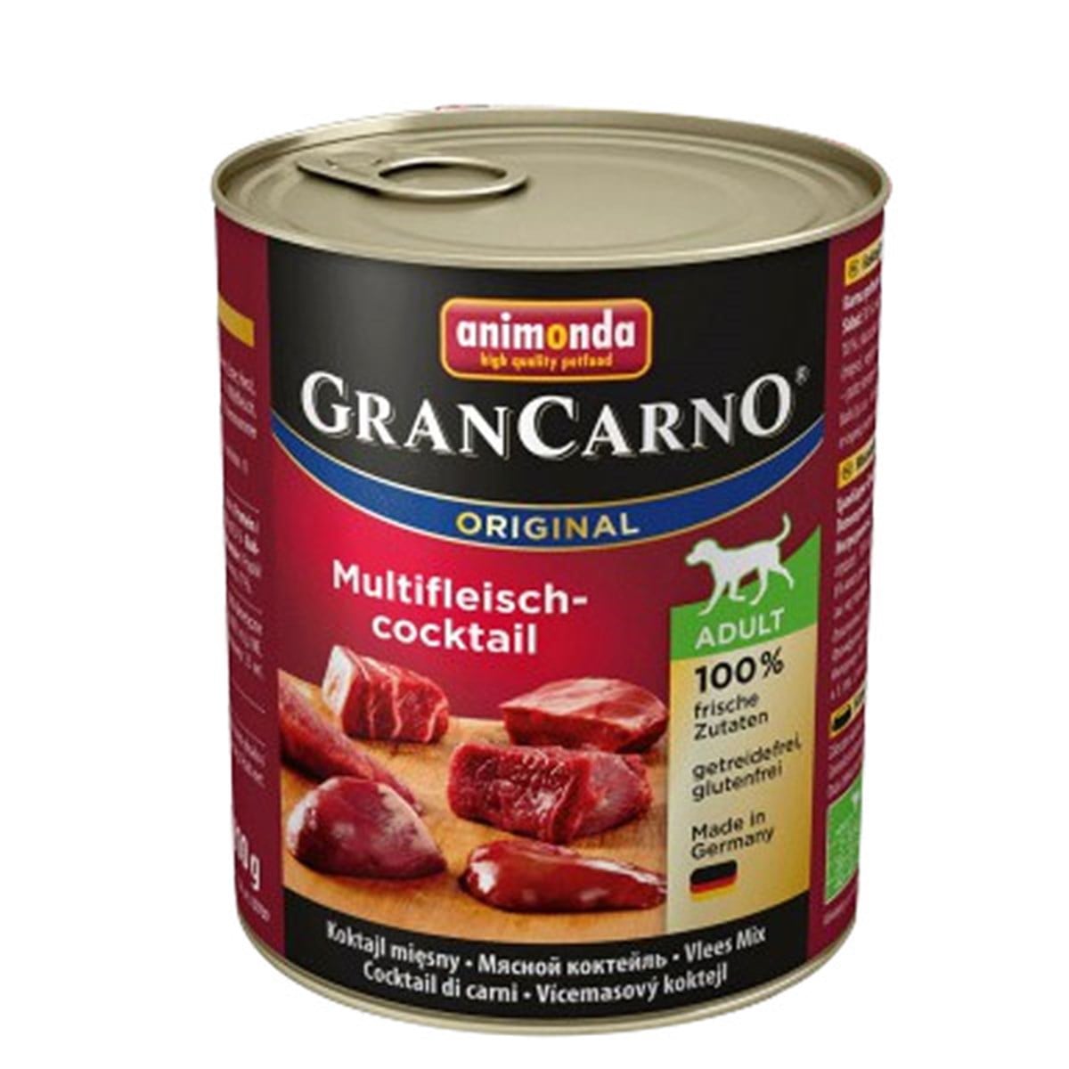 Animonda GranCarno Karışık Etli  Köpek Konservesi 400Gr