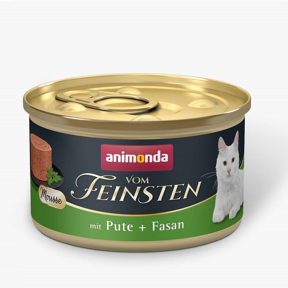Animonda Vom Feinsten Hindili ve Sülünlü Yetişkin Kedi Konservesi 85g