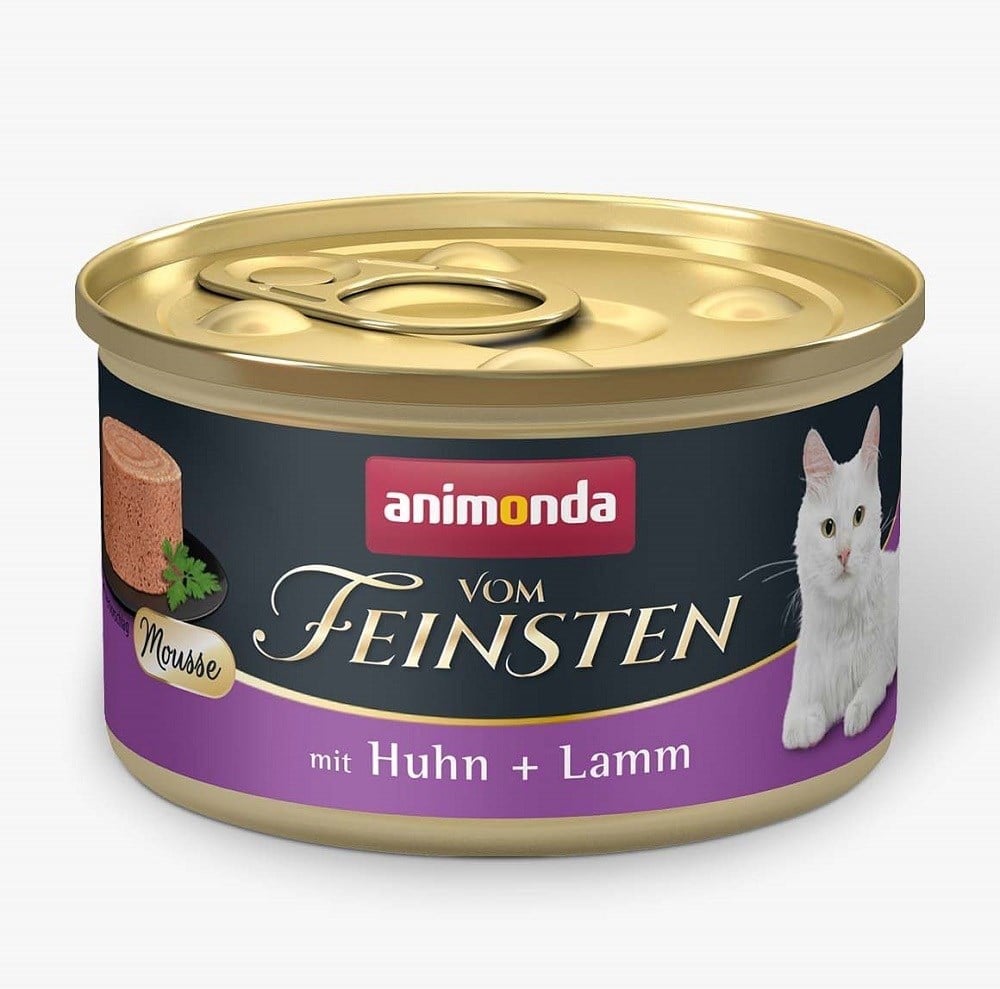 Animonda Vom Feinsten Tavuklu ve Kuzulu Yetişkin Kedi Konservesi 85g