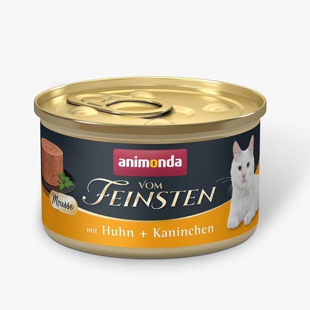 Animonda Vom Feinsten Tavuklu ve Tavşanlı Yetişkin Kedi Konservesi 85g