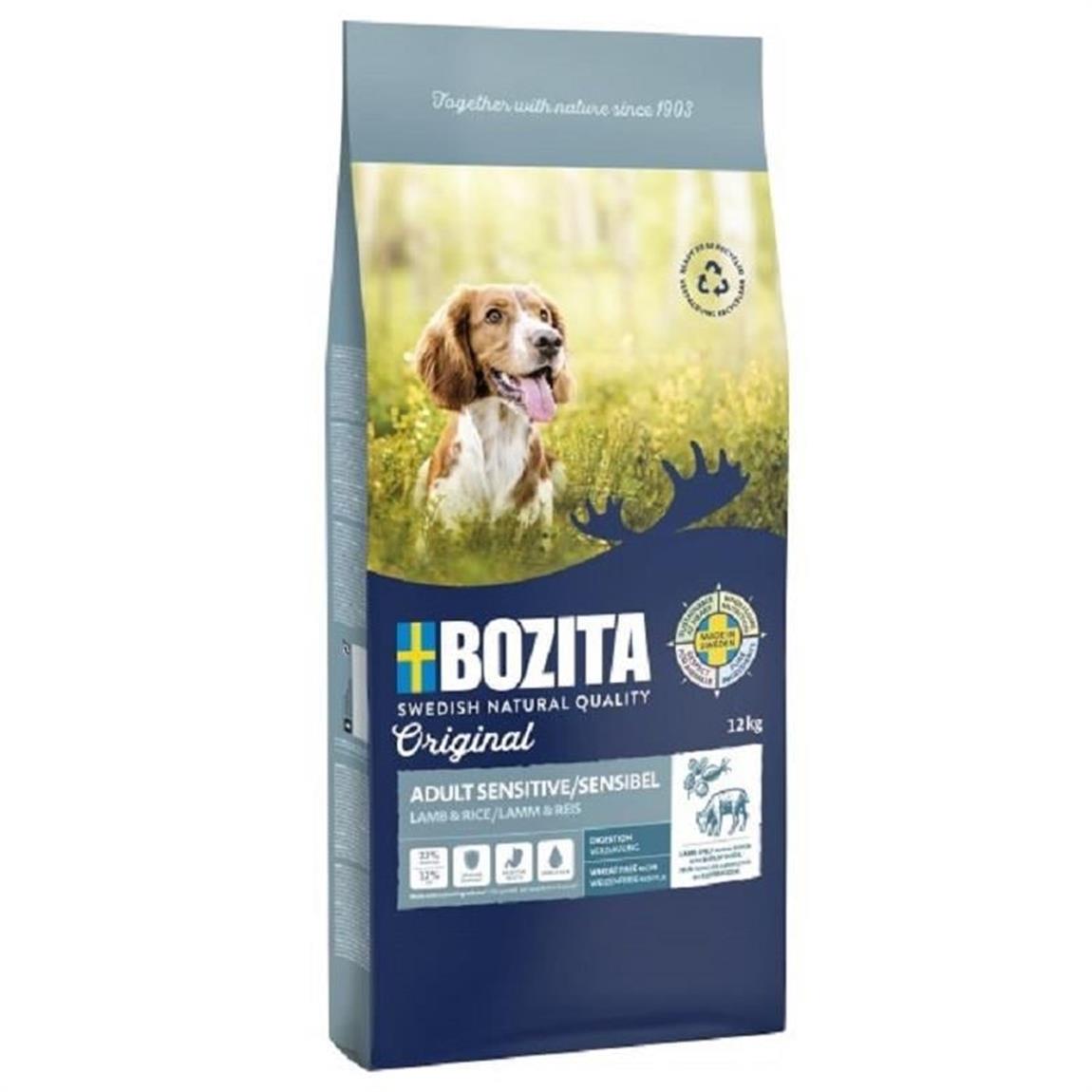 Bozita Sensitive Kuzu Etli Köpek Maması 12 KG