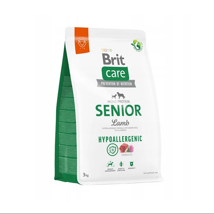 Brit Care Kuzulu Pirinçli Yaşlı Kuru Köpek Maması 3 Kg