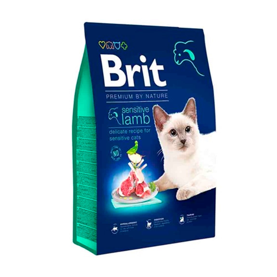 Brit Premium Nature Sensitive Kuzulu Kedi Maması 8 Kg