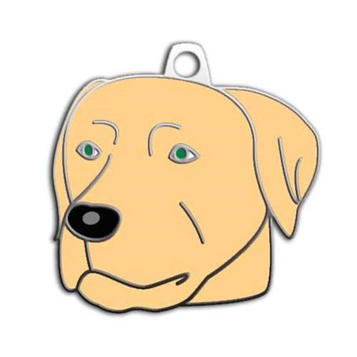 Dalis Pet Tag Şampanya Labrador Köpek Künyesi