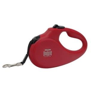 Doggie Otomatik Köpek Tasması Master XS 12 kg 3 mt Kırmızı
