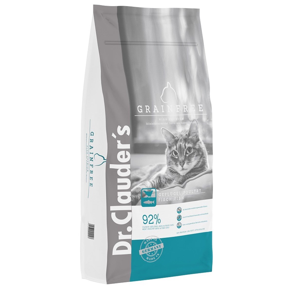 Dr.Clauders Tahılsız Tavuklu Balıklı  Kedi Maması 10 Kg