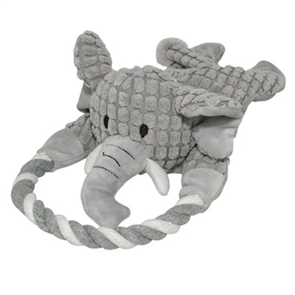 Duvo+ Zoo Fil Sesli Peluş Köpek Oyuncağı 34x15x10,5cm
