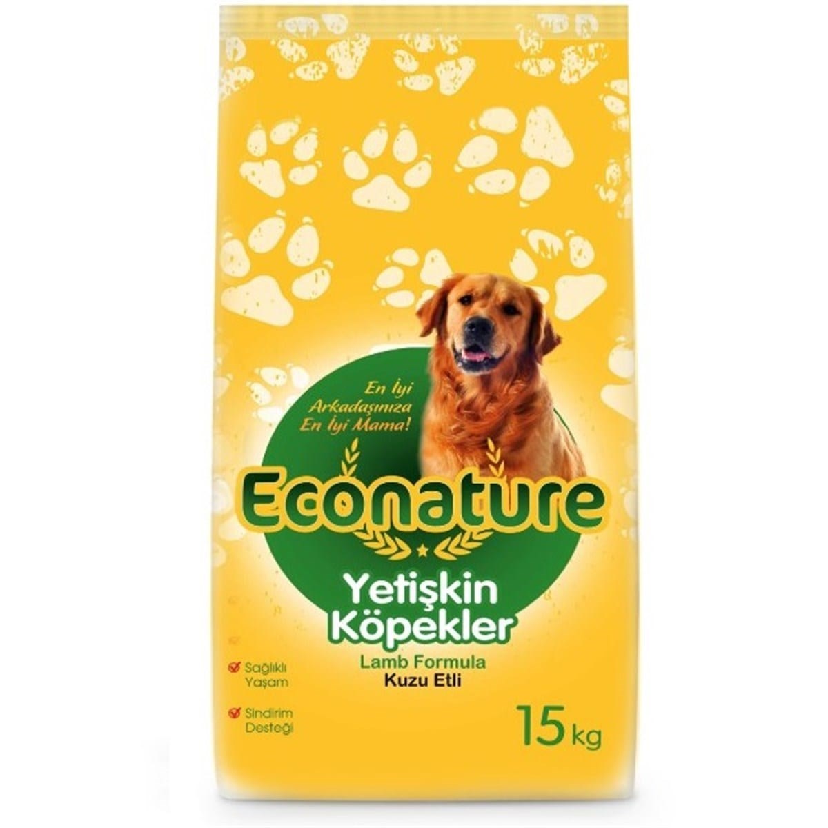 Econature Kuzulu Yetişkin Köpek Maması 15 kg