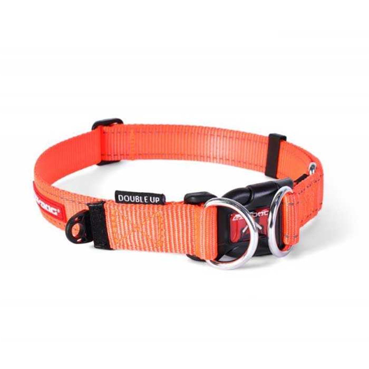 EzyDog Double Up Çift Halkalı Köpek Boyun Tasması Small Turuncu