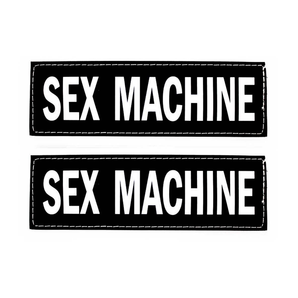 EzyDog Patch Göğüs Tasması Yan Etiketleri SEX MACHINE