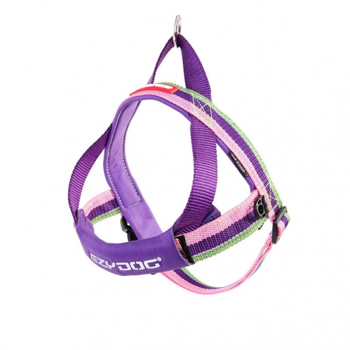 EzyDog Quick Fit Köpek Göğüs Tasması Large Bubble Gum
