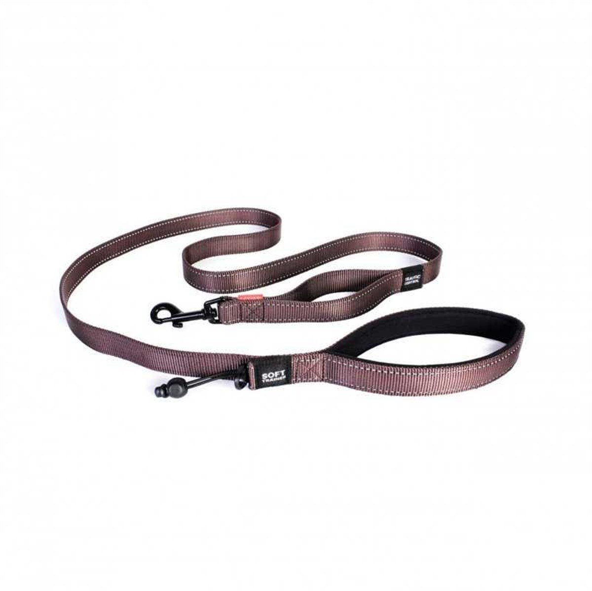 EzyDog Soft Trainer Köpek Gezdirme Kayışı 180 Cm Kahverengi