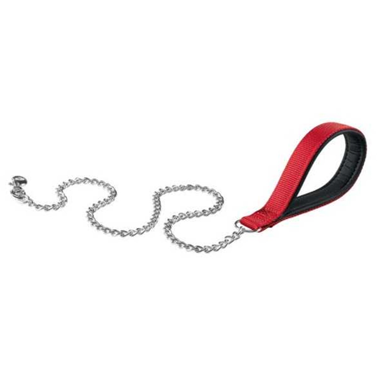 Ferplast Daytona Chrome Köpek sevk Tasması 100 Cm Kırmızı