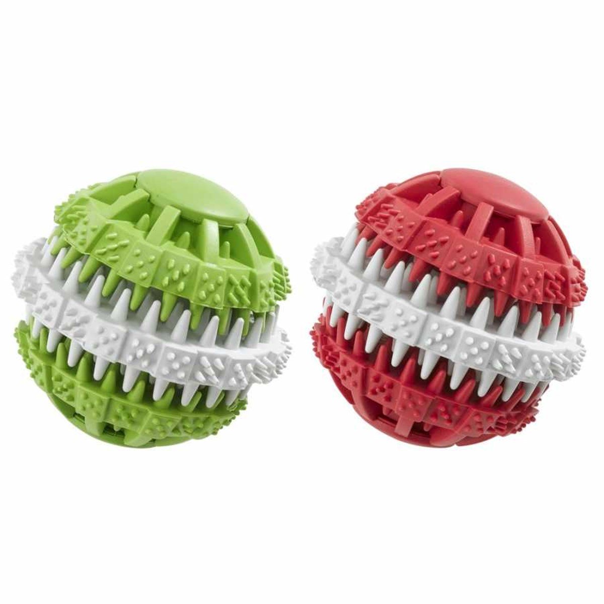 Ferplast PA 6586 Köpekler İçin Kaukçuk Diş Oyuncağı Mavi-Beyaz 8cm