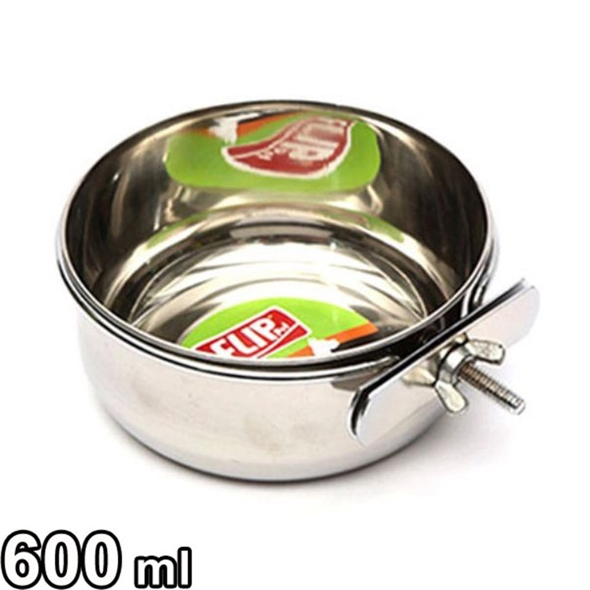 Flip Vidalı Metal Kuş Yemliği 600 Ml, 20 oz