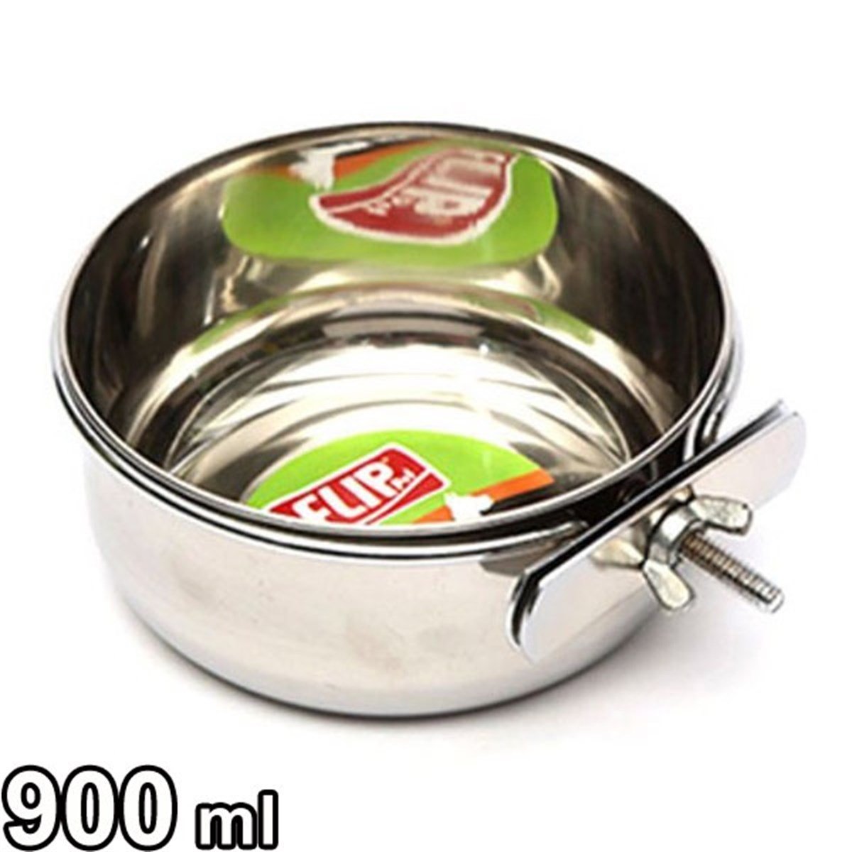 Flip Vidalı Metal Kuş Yemliği 900 Ml, 30 oz