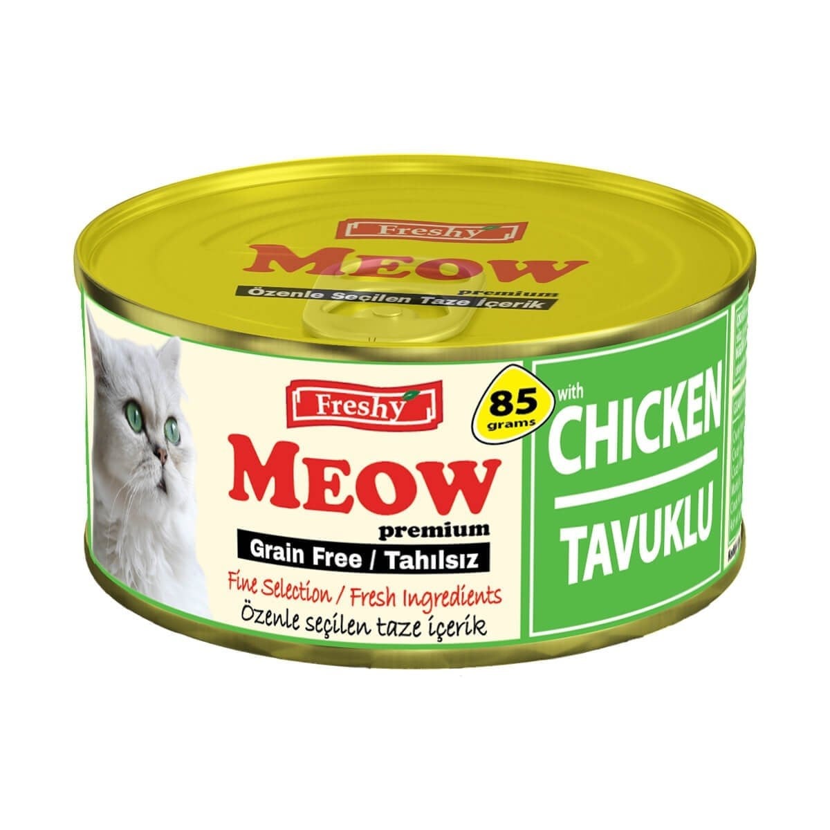 Freshy Meow Tavuklu Pate Tahılsız Kedi Konservesi 85gr