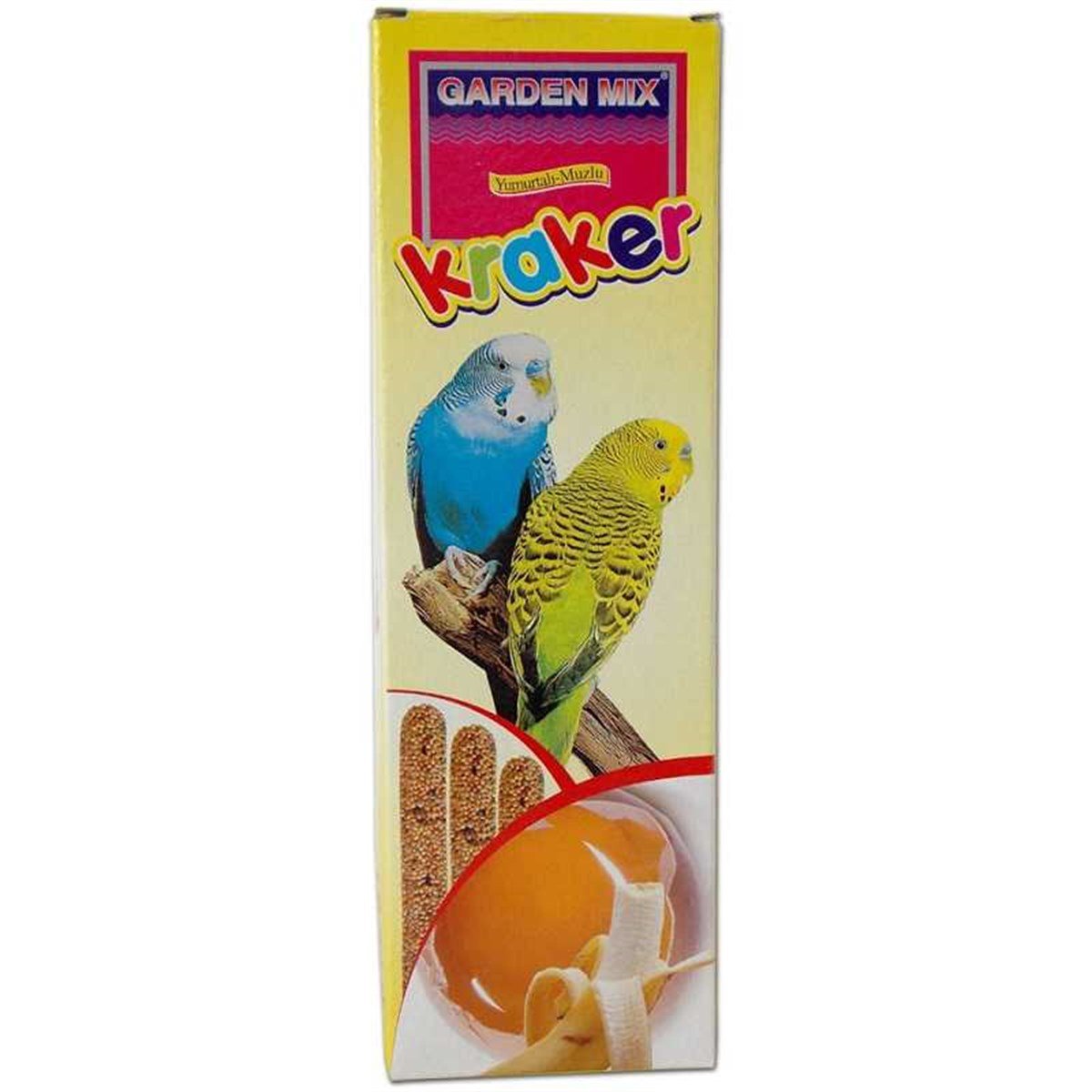 Garden Muhabbet Krakeri Yumurtalı ve Muzlu 3Lü.