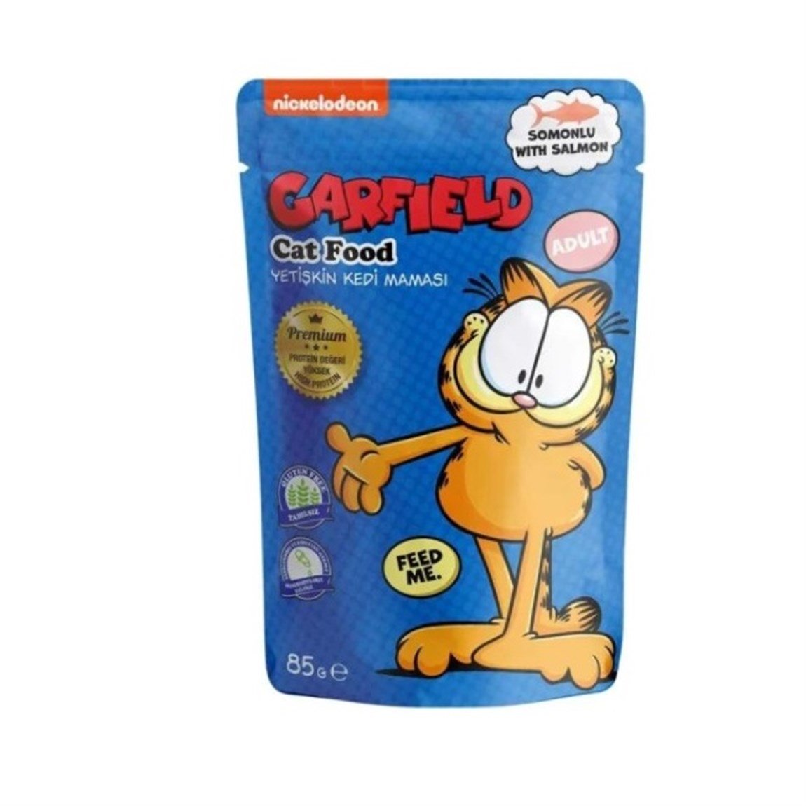 Garfield Tahılsız Somonlu Yetişkin Kedi Konservesi 85 gr