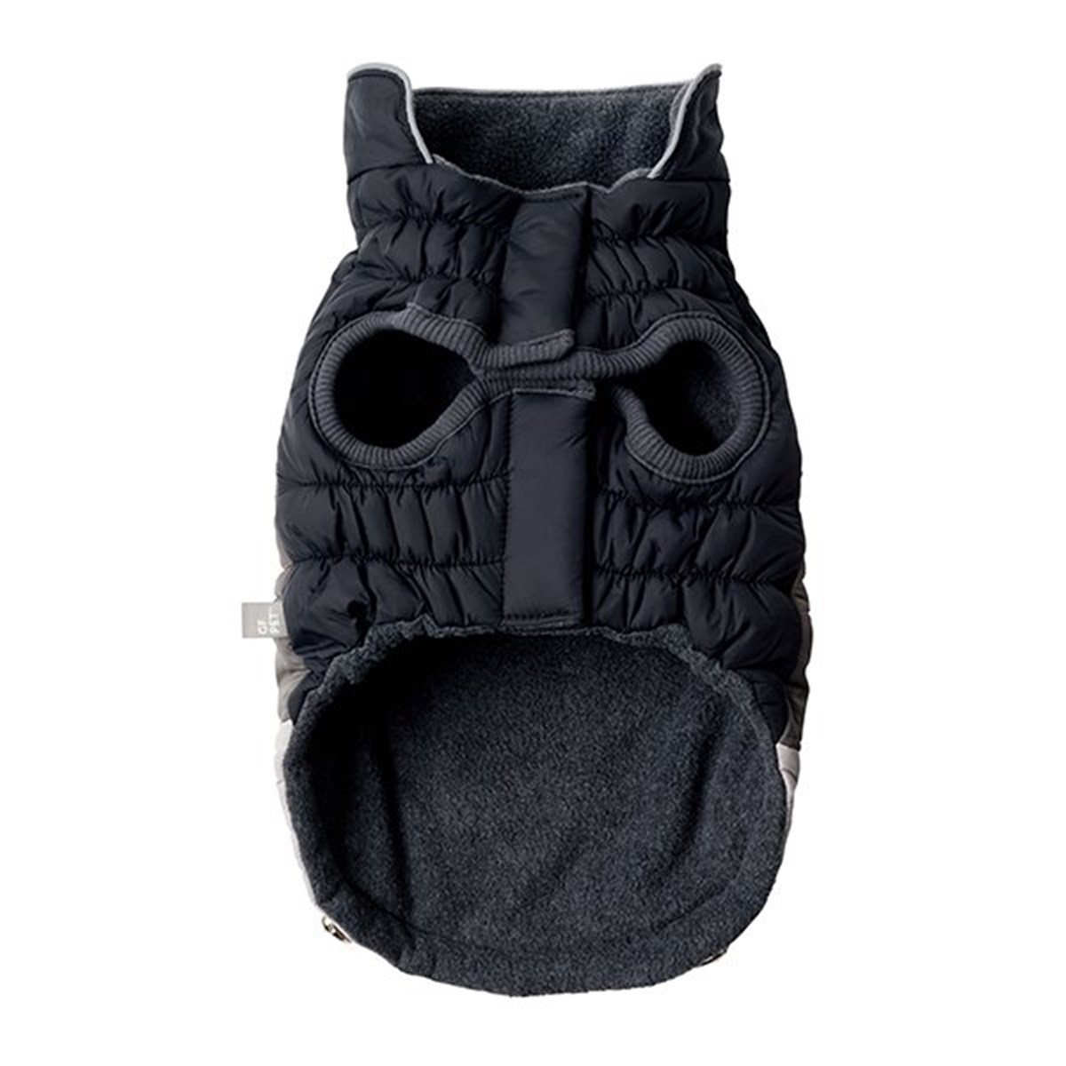 GF PET - Kalın Köpek Montu Siyah 2XS