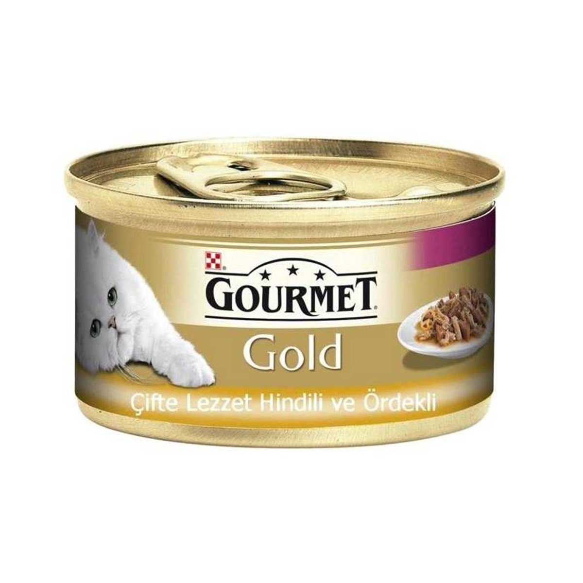 Gourmet Gold Hindili Ördekli Kedi Konservesi 85 Gr -  24 Al 20 Öde
