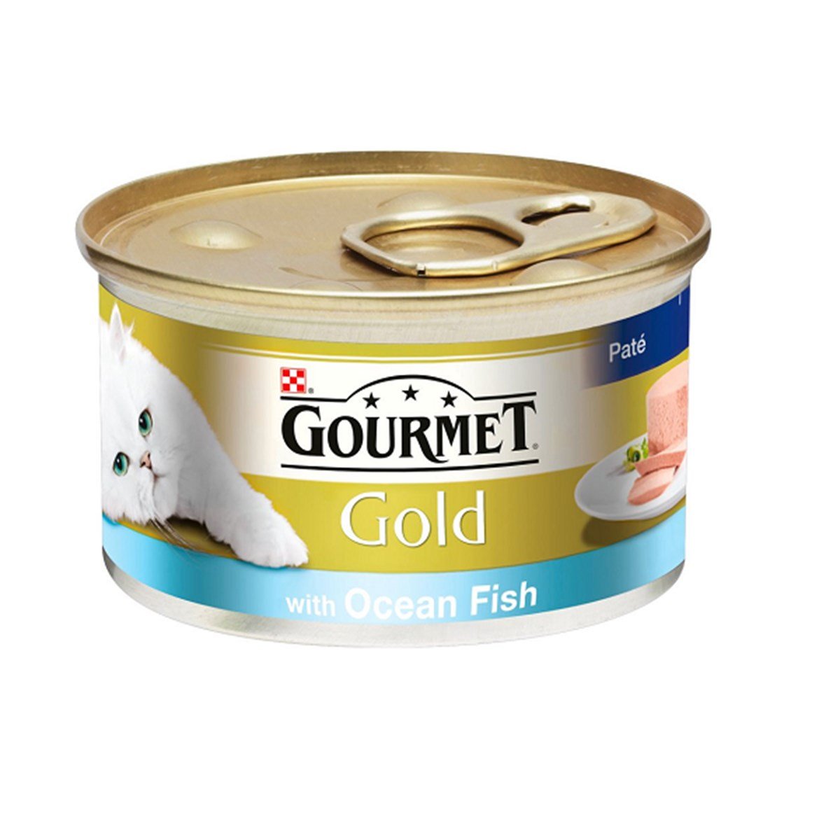 Gourmet Gold Okyanus Balığı ve Sebzeli Kedi Konservesi 24 Al 20 Öde
