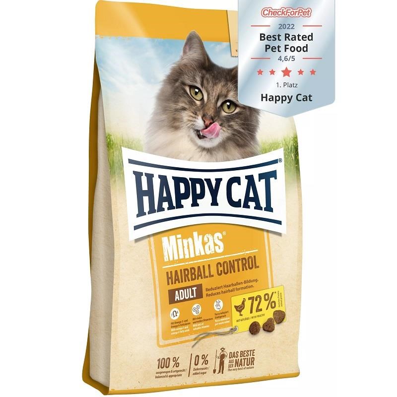 Happy Cat Minkas Hairball Tavuklu Kedi Maması 10 Kg