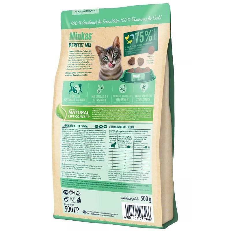 Happy Cat Minkas Mix Karışık Kedi Maması 10 Kg